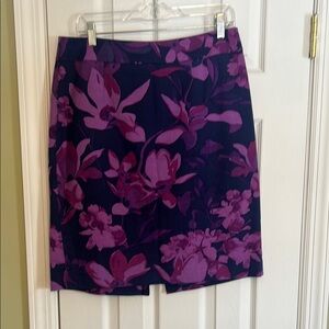 Floral Purple Skirt